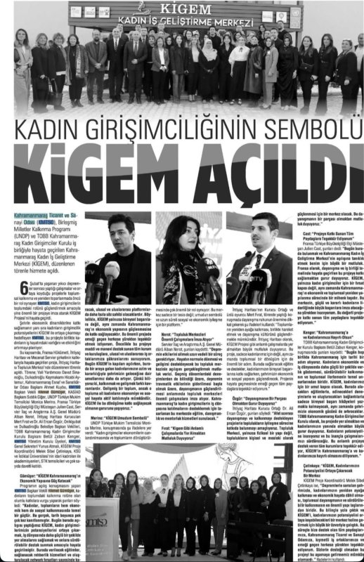 KİGEM Açıldı